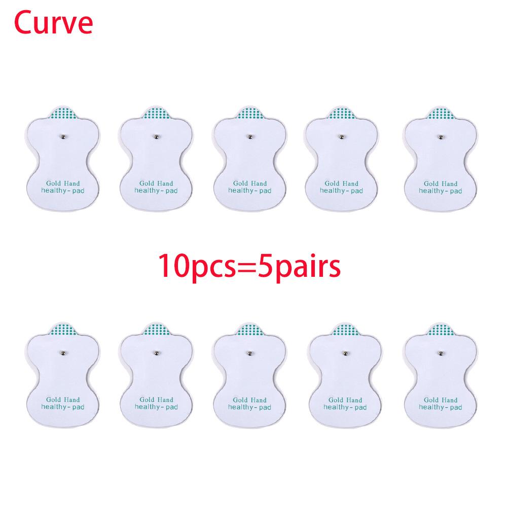 

Электродные подушечки Физиотерапия Tens Электрический Compex Стимулятор мышц Массажные пластыри для тела Проводящий гель Терапевтический импульс