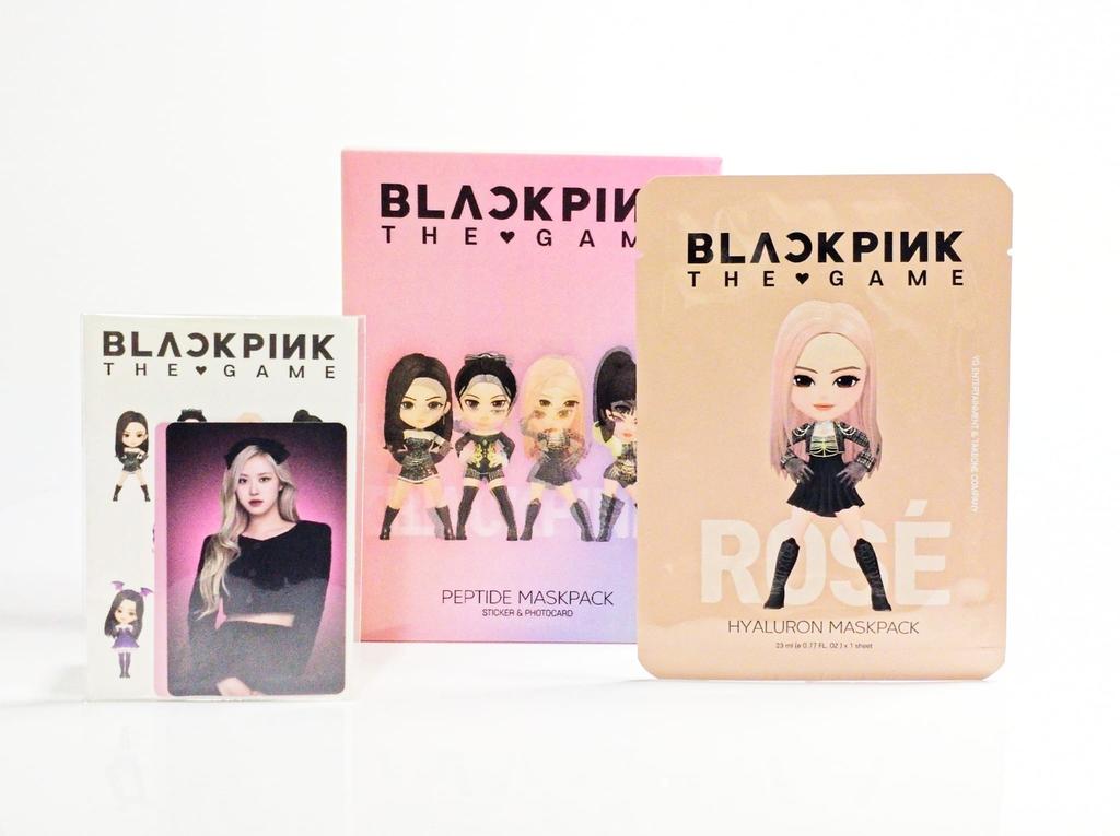 All'Aura Black Pink Rose Set Mask + Holo Box + Cards
