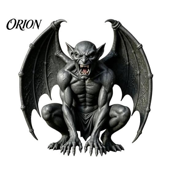 Resin Ornaments for Home Decor Gargoyle Statue, Medieval Gothic Sculpture, Artistic Horror Handcrafted Statues Garden Decorative Craft Office