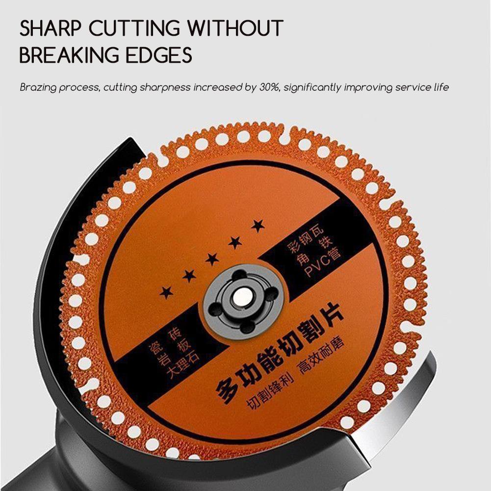 1PC Multifunctional Diamond Saw Blade Granite Marble Cutting Disc Porcelain Tile Ceramic Angle Grinder Industrial Slicing Tool