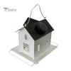 Extended Bird Pole Feeder Hanging Metal House with Solar Lights Windproof Outdoor Lantern Garden Decor Unique Gifts for Mom Grandma Christmas