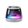 Magnetic Bluetooth Speaker Phone Stand with RGB Light and TWS Subwoofer for Outdoor Use