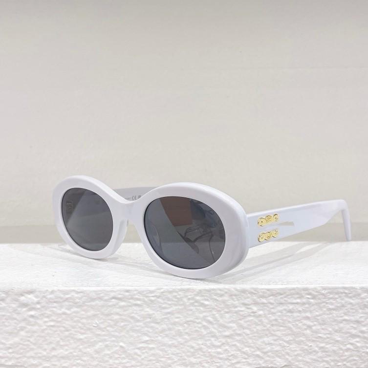 Arc de Triomphe CL40194U Retro Cat-Eye Oval Sunglasses