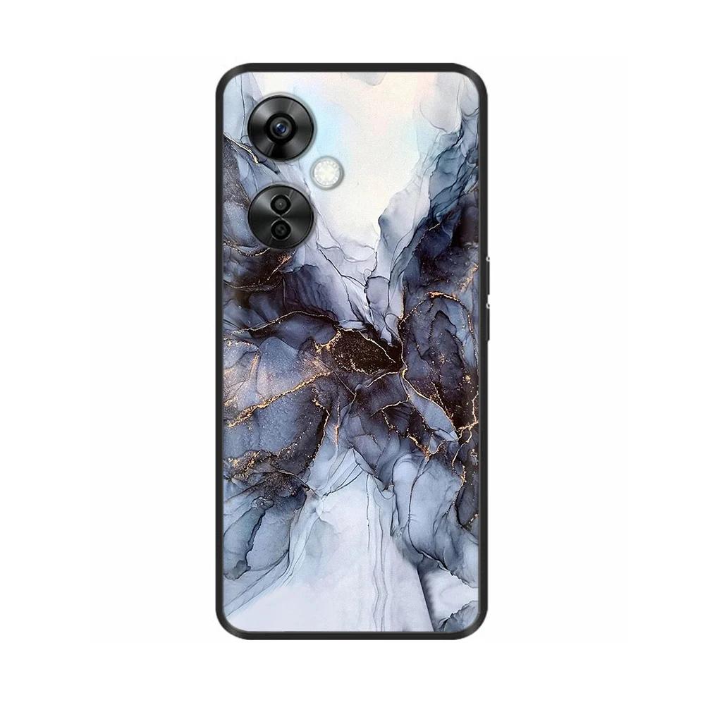 Für OnePlus Nord CE 3 Lite 5G Hülle Blume Silikon Weiche Rückseite Für Oneplus Nord CE3 5G NordN30 Handyhülle Schutzhülle