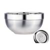 304 Stainless Steel Double-Layer Insulated Bowl