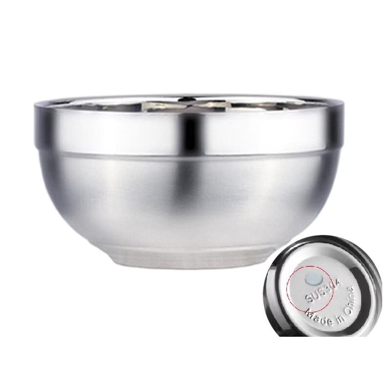 304 Stainless Steel Double-Layer Insulated Bowl