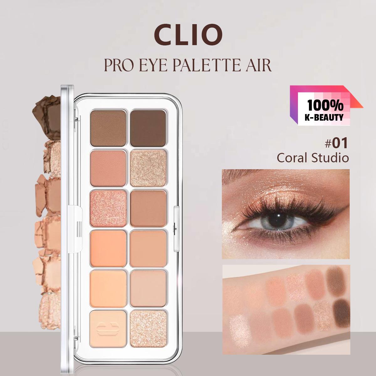 CLIO Pro Eye Palette Air 7,2 г/0,25 унции  (4 цвета)