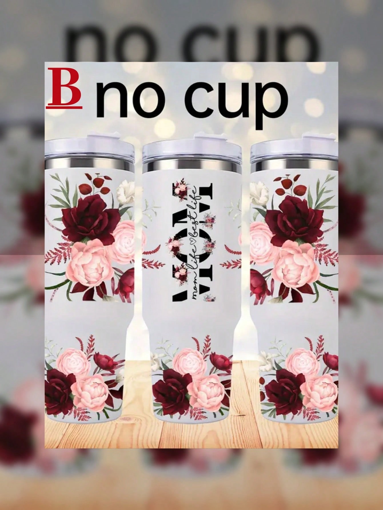 

1 set of MaMa Theme UV DTF Cup Stickers, Waterproof Sticker Packs for decorating cups, bottles, crafts, DIY art supplies Small