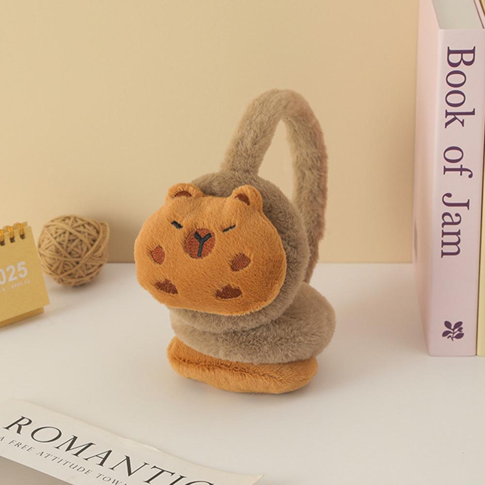 Drei-Ausdrucks-Design Capybara Ohrenschützer Warme Ohrenwärmer Mode Ohrenabdeckungen Winter
