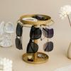 360° Rotating Sunglasses Rack Stainless Steel Glasses Stand Eyewear Display  Tabletop Decor