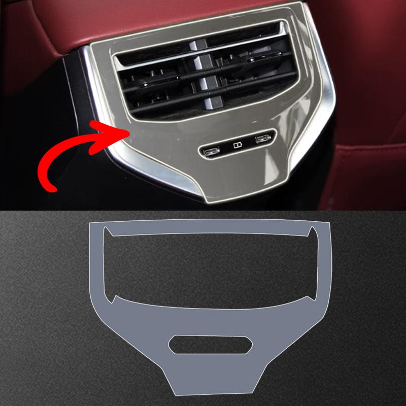 For MG 7 -2026 Steering Wheel Gear Shift Exhaust Outlet Lifting Panel Transparent TPU Protection Film