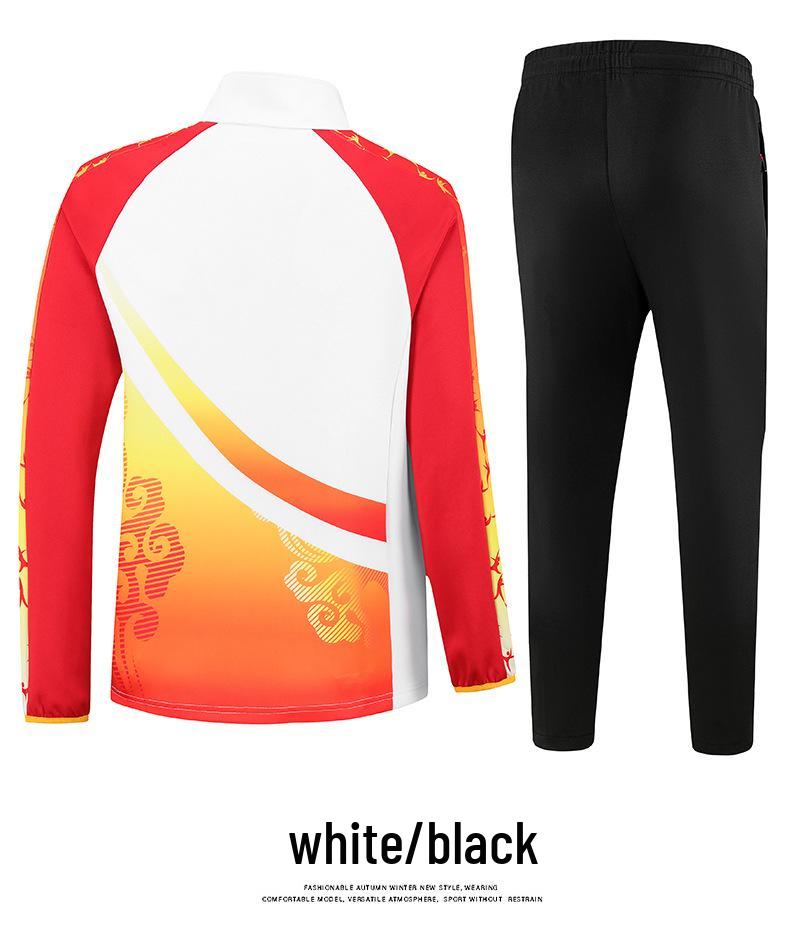 Unisex Martial Arts Team Training Suit – Spring & Autumn Sportswear Set