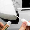 MOBIDEA Auto-Lackstift mit Pinsel Kratzerreparatur Universell Schwarz/Weiß Auto-Lackstift-Pflegezubehör