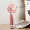 Handheld Fan Pocket Fan USB Rechargeable Portable Misting Fan with 4 Adjustable Speed, Battery Operated Personal Fan Spray Water Mist Fan for Outdoor