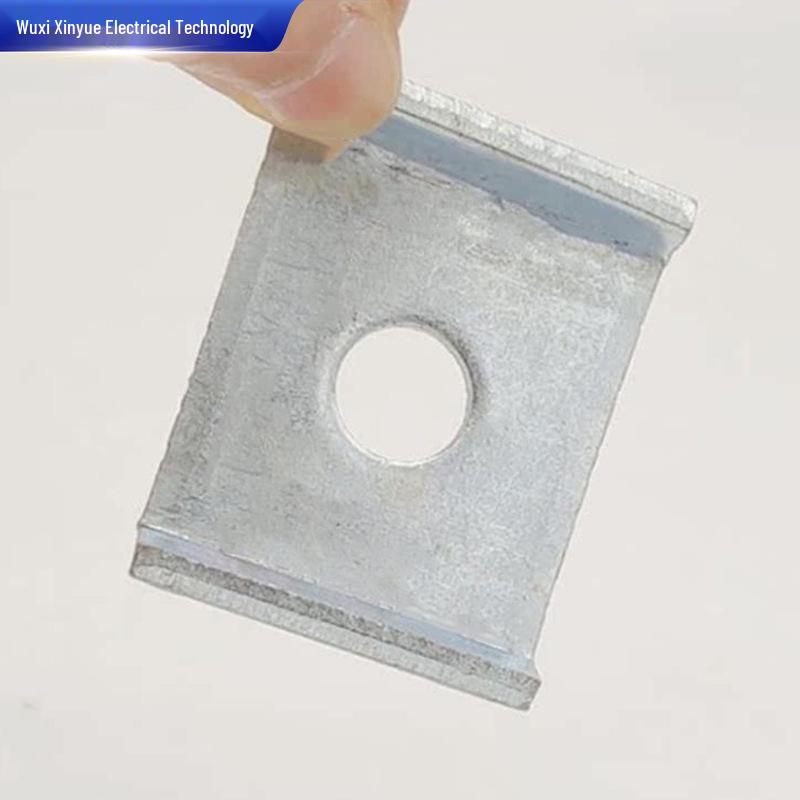C-channel Steel Bracket with Anti-seismic Buckle Pad and U-shaped Thickened Gasket