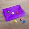 Team Building Game Set Throw Ball On Cave Mat 198.12x144.78 Cm Includes 6 Randomly Colored Balls In 3 Colors Perfect for Work