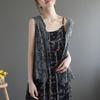 Summer Women Lace Vest Loose Cut-out Cardigan Vest Bohemian Style Cotton Woven Open Front Vest Thin Outwear