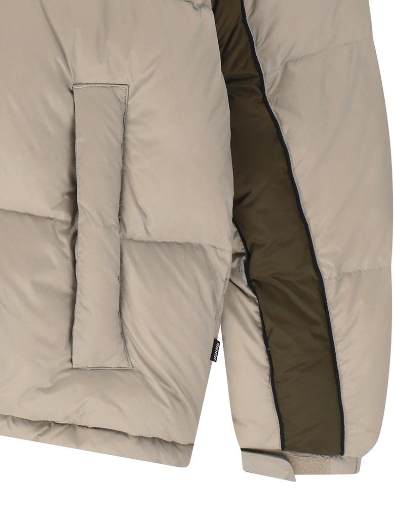 Yeseyesee Paneled Down Jacket Beige