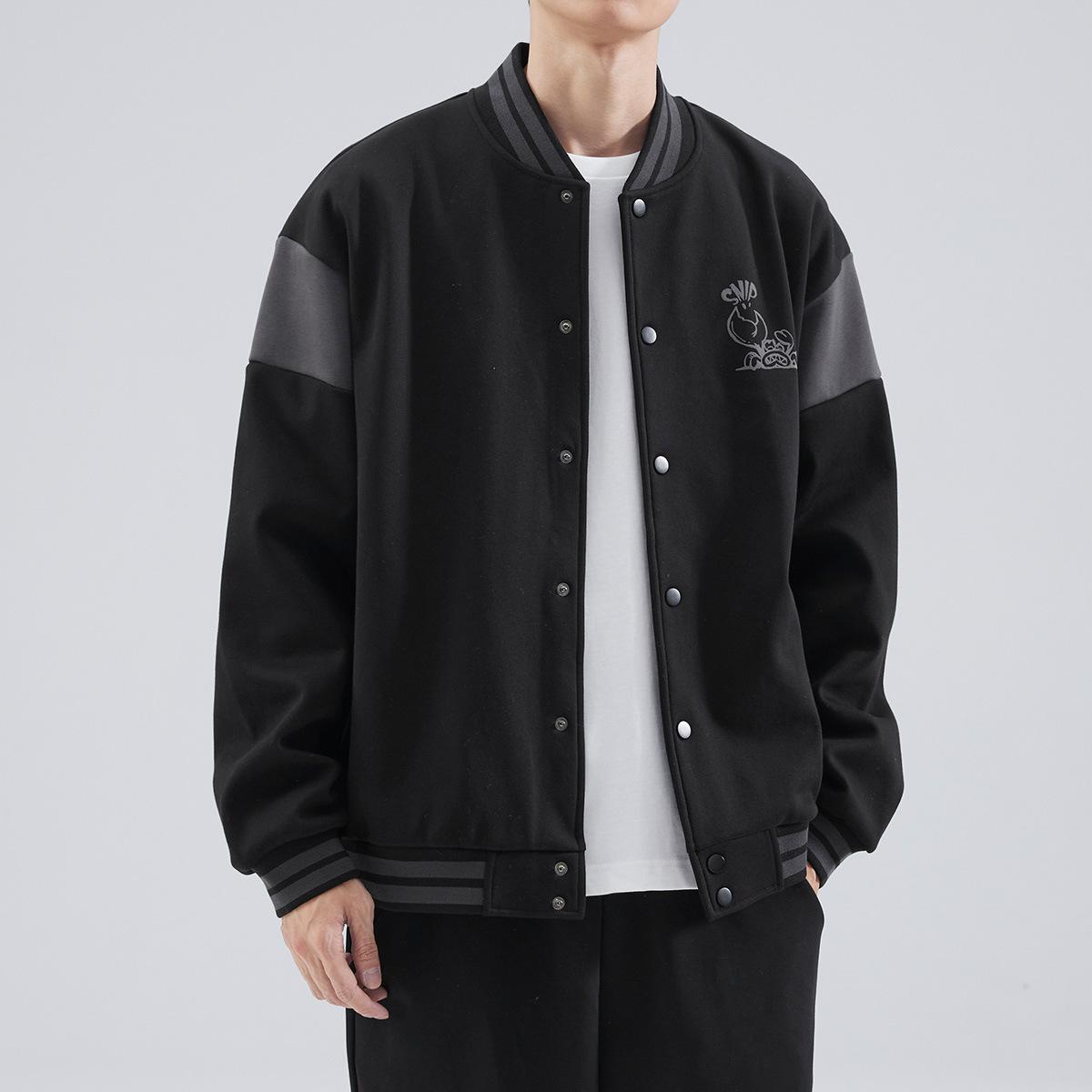 

Hansca Heavy Кардиган Свитер Мужской Зимний Хлопок Американский Повседневный Свободный Флис Утолщенный Бейсбольный Воротник Куртка 4XL