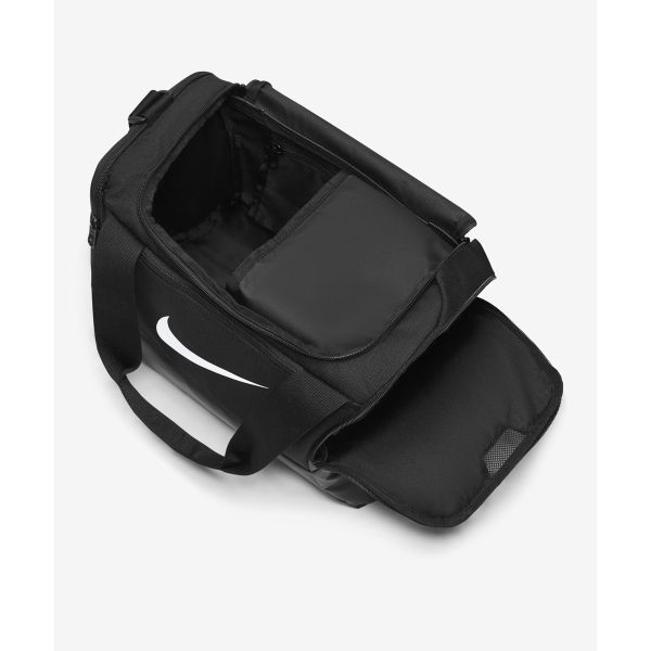 Nike 25L Large Logo Sports Polyester Travel Gym Bag Unisex Bags Black DM3977-010