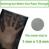 10 Pcs 3" X 4" Aquarium Filter Media Bags Small, Mini Fish Tank Media Mesh Filter Bags for Activated Carbon, Ceramic Media Rings, Mesh Reble Bags