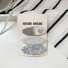 Korean Silver Hairpin: Gentle, Stylish Art BB Clip for Girls - High-Grade Leather Children's Bangs Clip