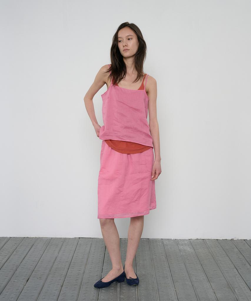 Jeonggamseutyudio Linen Skirt_3 Color