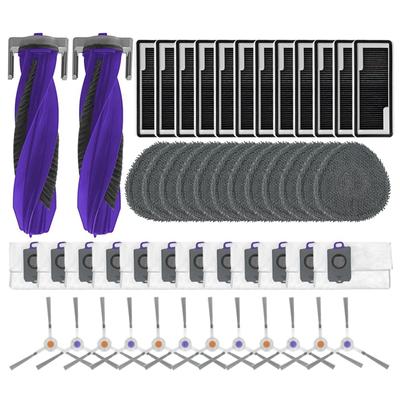 Kompatibel für Narwal 001 Hauptseitenbürste Hepa-Filter Wischmopp Staubbeutel Zubehör Ersatzteile