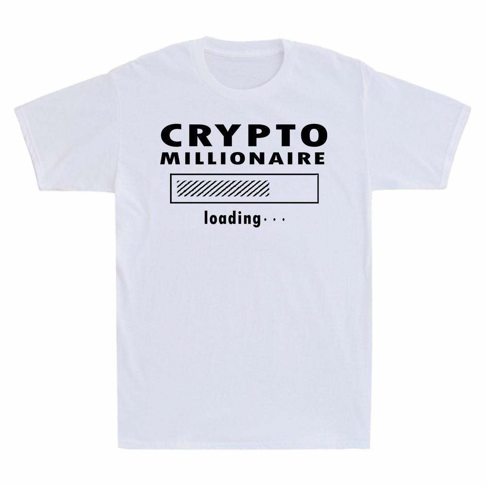 Millionaire Loading Unisexs Tshirt Funny Short Sleeve Tee New Cotton