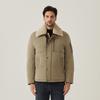 Ferraromilano Detachable Sheepskin Goose Jumper D/Beige (Am0Ejp45154)