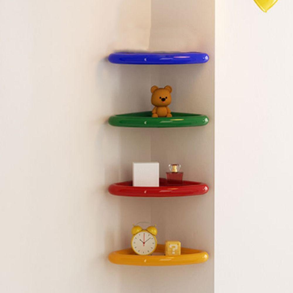 Wall Mounted Bathroom Triangle Shelf Thickened Corner Storage Shelf Washing Bathing