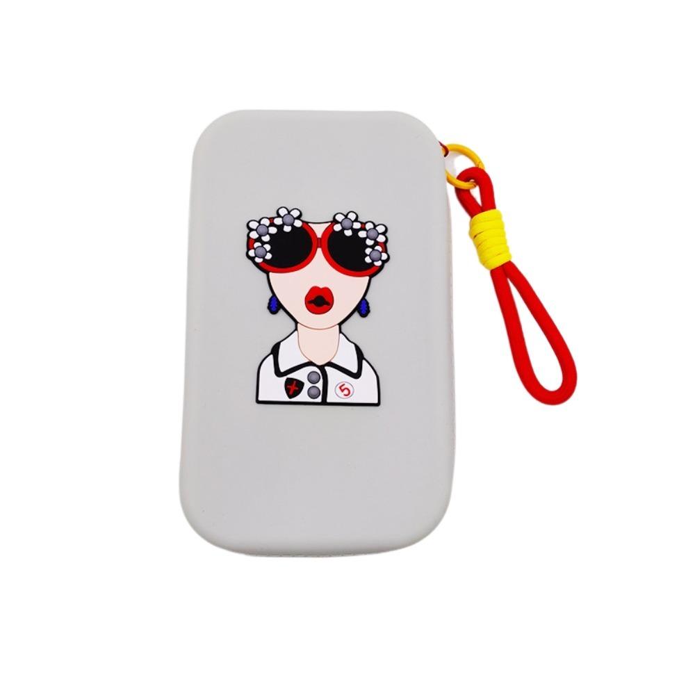 Anti-lost Modern Lady Storage Bag Lightweight Cartoon Phone Bag Waterproof Makeup Pouch  School