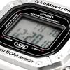 CASIO Standard Digital Wristwatch W-218HD-1AV Mens Cheap Chipukashi Metal Band Silver Overseas Model