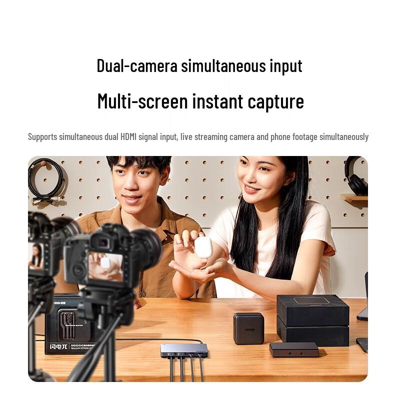 UGREEN 4K60Hz HDMI Dual-Channel Video Capture Card