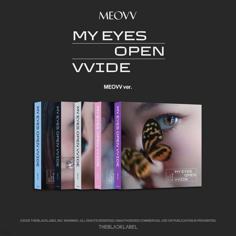 

MEOVV (Mio) - 1st EP ALBUM MY EYES OPEN VVIDE [MEOVV ver.][5 types SET]