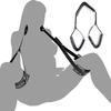 Adjustable Sex Toy  Bondage Restraint Strap Women Open Leg Strap Fetish Couples Flirtation SM Adult Games Chastity Products
