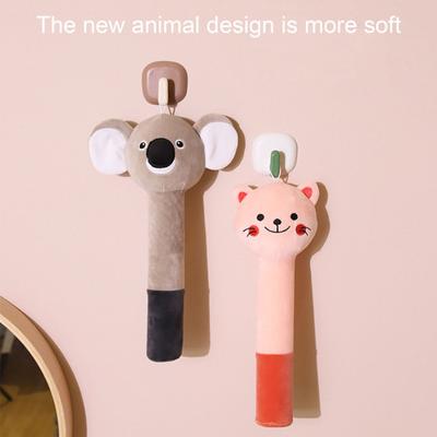 Massagehammer, Cartoon-Tierform, manuell, langer Griff, weicher Plüsch-Hammer, Stick, Rücken, Schulter, Nacken, Schlagmassagegerät, Akupunkturpunkt, Muskel-Klopf-Massagehammer