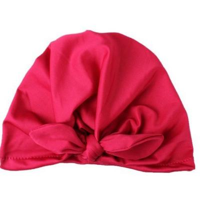 Nouveau pull à capuche pour enfant, joli bonnet noué pour bébé avec oreilles de lapin, bonnet fin et respirant pour bébé