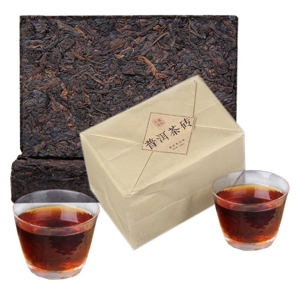 Yunnan Ripe Pu-erh Tea Brick Ancient Tree Black Tea Old Pu-erh Brick