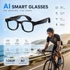2-in-1 KI-Smart-Brille HD-Foto-Video-Sprachgesteuerte Intelligente Brille Smart AI-Brille Übersetzung