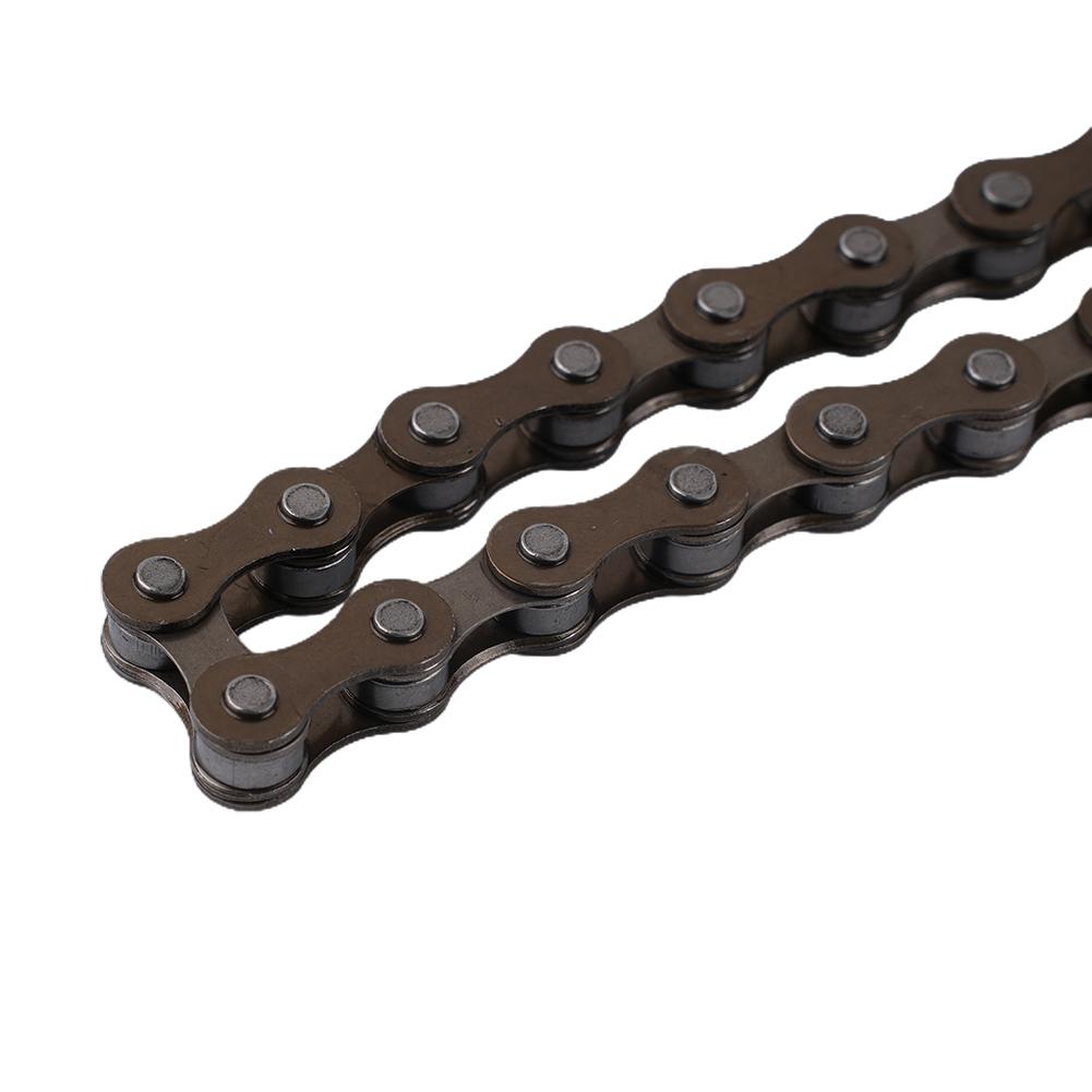 124cm/144cm Bike Chain 98/114 LinkChain Black 1Pcs