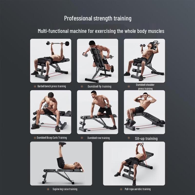 Brangdy Multi-functional Adjustable Home Dumbbell Bench