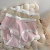 Dámské Kalhotky Pevná bavlna Elastická střední část pasu Dívčí spodní prádlo Tenké Prodyšné Intimní oblečení Dámské spodní prádlo Kalhotky