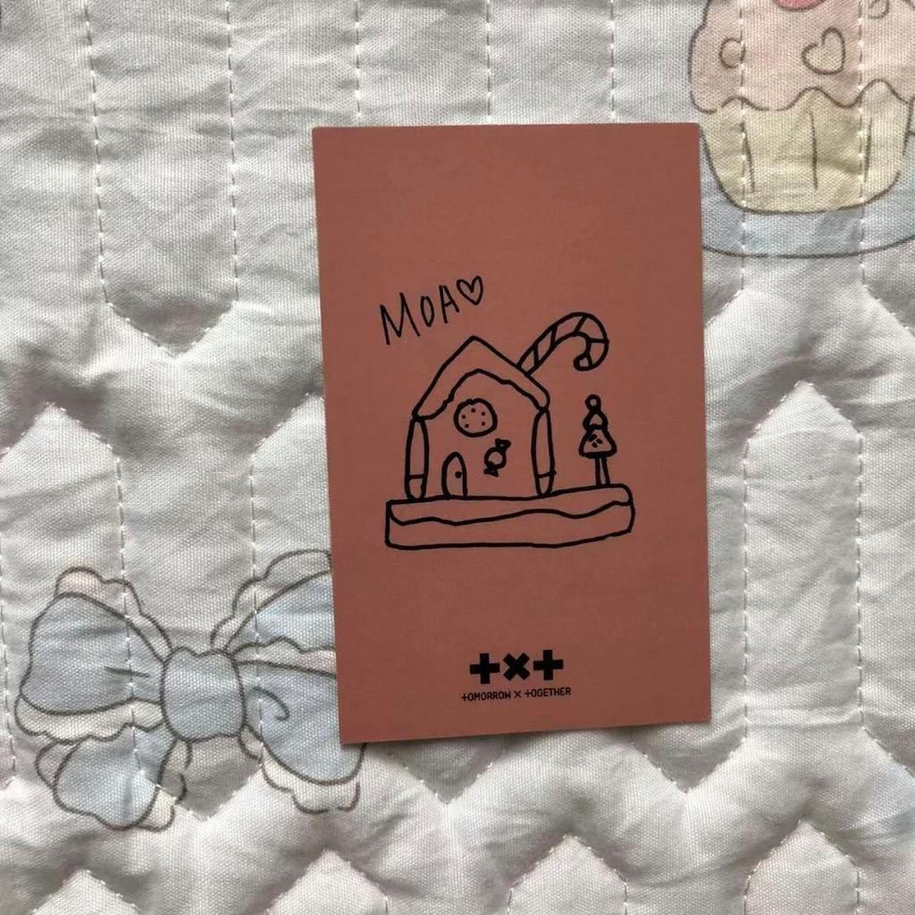 [USED] TXT 2022 SBS Gayo Daejun Korea Limited Edition Sanok Trading Card Taehyun