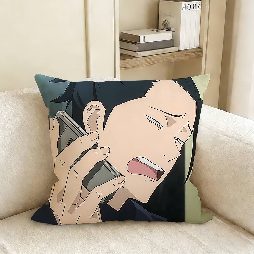 Anime GGeto SSuguru Pillow Case Living Room Sofa Cushion Cover Suitable For Home Bedroom Room Decoration