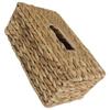 Tissue Hand Woven Holder Wicker Straw Woven Tissue Holder Paper Box Napkin Organizer for Table