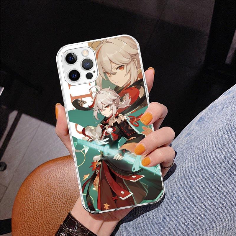 Genshin Impact Anime Phone Case For iPhone 17 Air 16 Pro Max 16E 15 + 14 Plus 11 12 13 Mini 7 8 SE Gift Print Cover Fundas 17 Ai