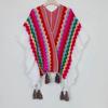 Bohemian Shawl: Autumn/Winter Striped Ruffle Cape - Qinghai-Tibet Line Travel Wear