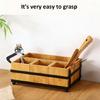 Modern Cooking And Bathroom Storage Unit With Wooden Design For Items And Beauty Products