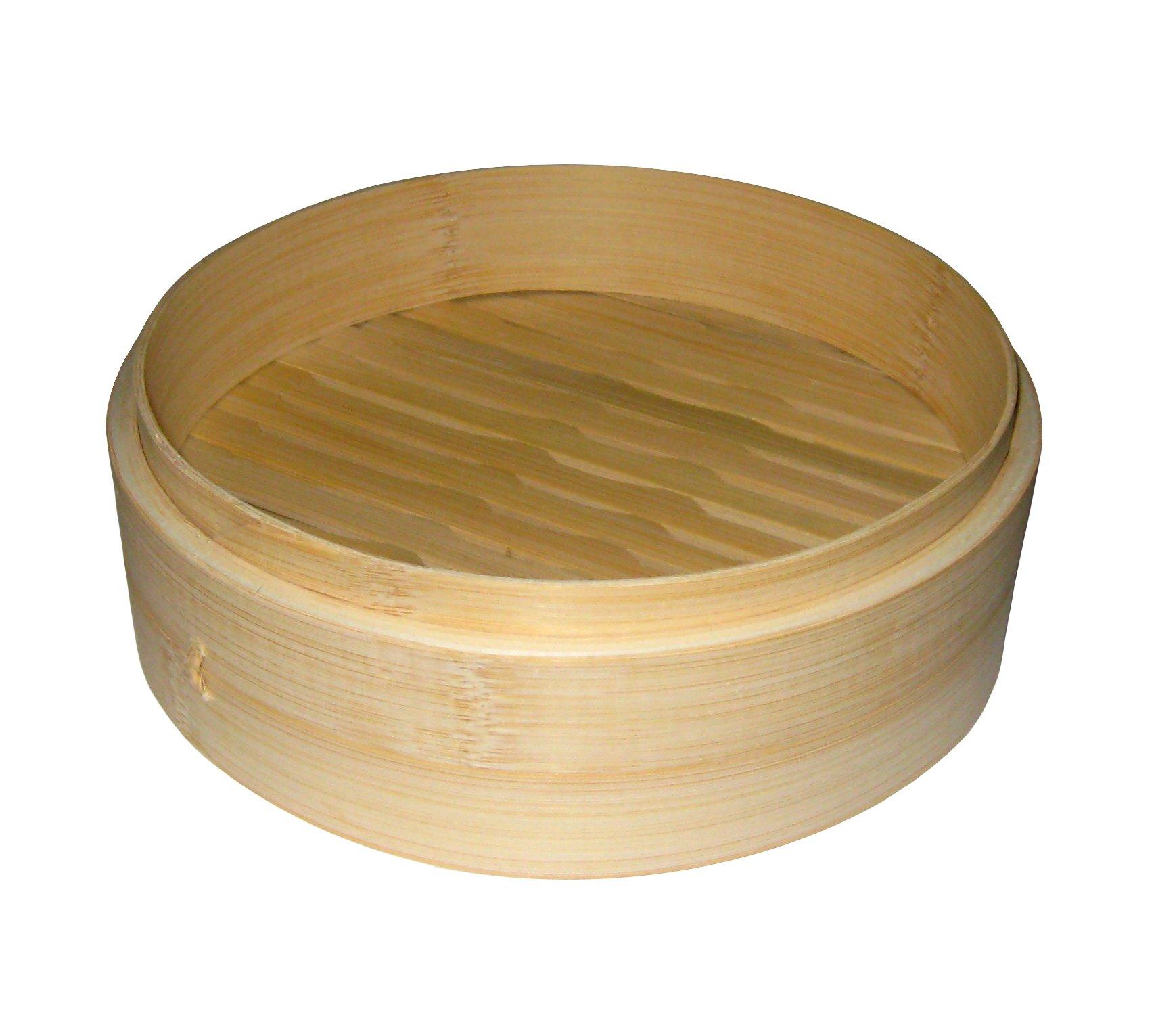 EBM Bamboo Chinese Steamer 21cm Basket,